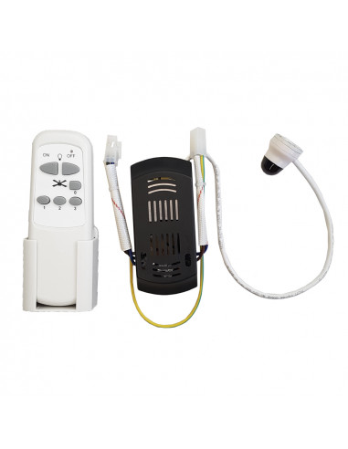 Rechange set ventilateur plafond réfs. 33988 33989 33806 33807 33803 télécommande et recepteur