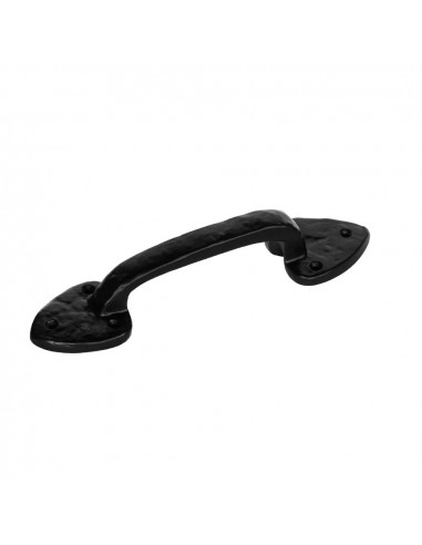 Poignée de caisse à visser standard 210mm fer forgé noir edm