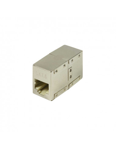 Adaptateur cat.6 rj45 coupleur deux câbles rj45