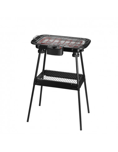 Barbecue électrique sur pieds 47,5x30x70,5cm edm