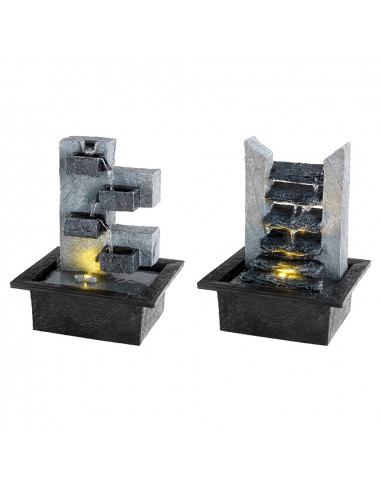 Fontaine cascade 19x21x27cm plusieurs modèles
