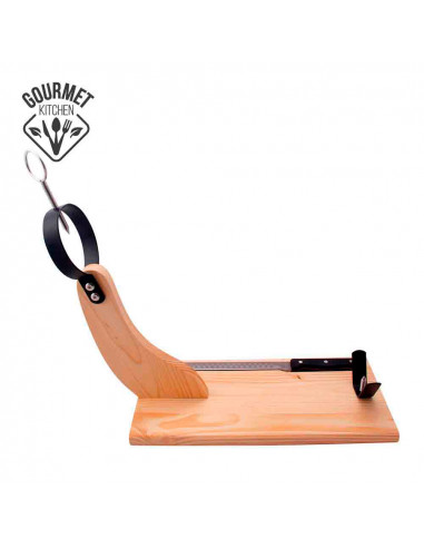 Support premium pour jambon cru couteau inclus