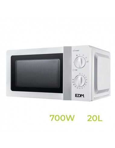 S.of. micro-ondes 20 l 700w 45x32x23,5cm edm