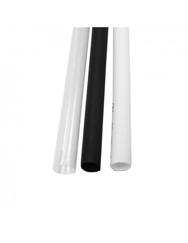 Tube thermorétractable ø12mm 1mts noir
