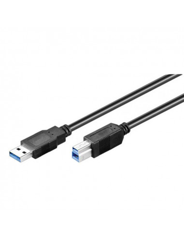 Câble usb 3.0 a-b 1,8m noir