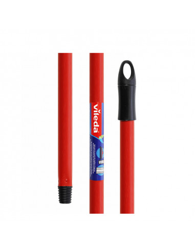 Manche universel rouge 140cm vileda