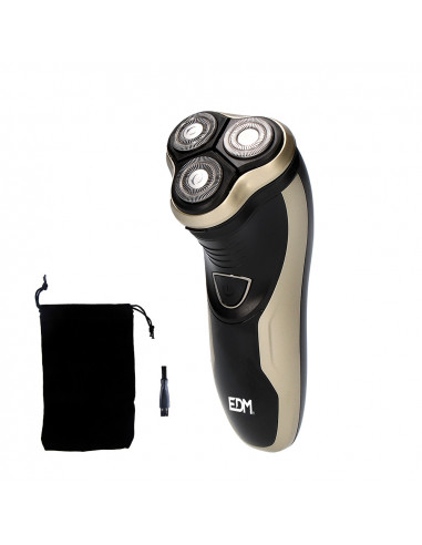 Rasoir électrique sans fil 7x6x15,5cm edm