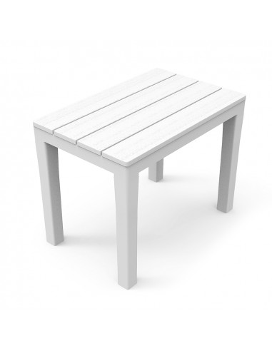 Banc d'extérieur. couleur: blanc 38.5x60x45cm ipae progarden