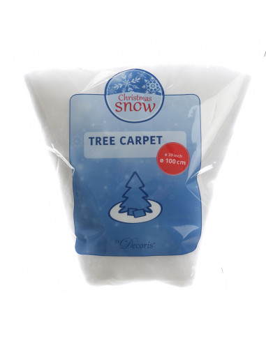 Tapis neige pour sapin de noël ø100cm