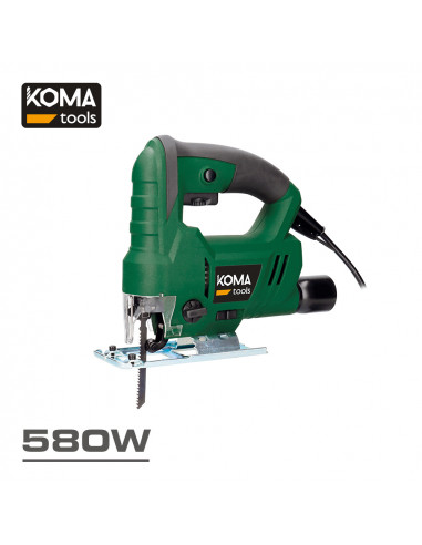 Scie sauteuse electrique 580w 25x26cm koma tools