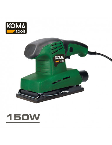 Ponceuse vibrante electrique 150w 25,2x15,8cm koma tools
