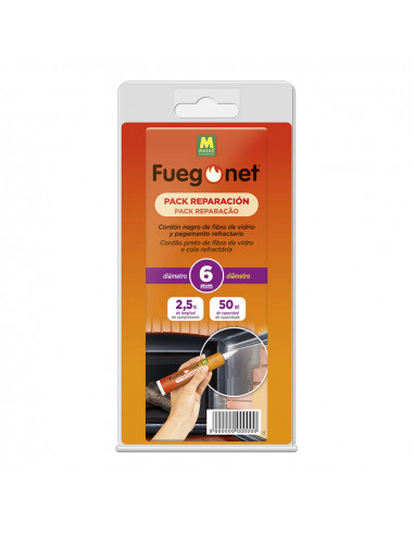 Pack preparation: cordon isolant 06 + colle 50ml 2,5m fuegonet 231242 massó