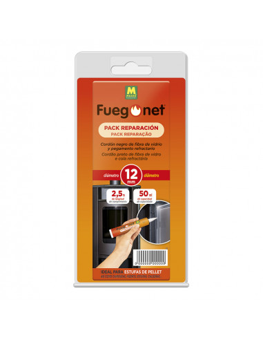 Pack reparation: corde isolée ø12 + colle 50ml 2,5m fuegonet masso