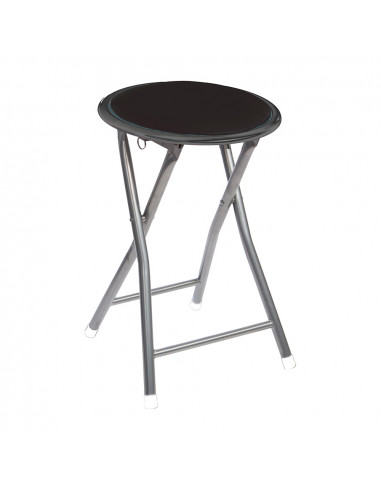 Tabouret cuisine en noir 30x30x45cm