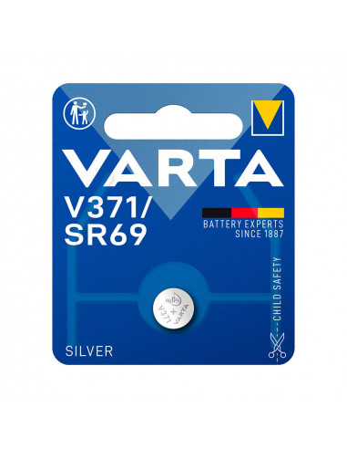 Pile varta sr69 - v371 silver 1,55v (emballage 1 unit) ø9,5x2,05mm
