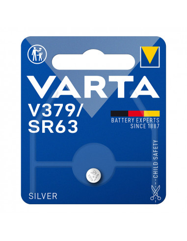 Micro pile bouton varta silver sr63 - v379 1,55v (blister 1 unit) ø5,8x2,15mm