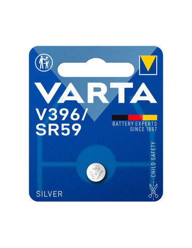 Micro pile bouton varta sr59 - v396 1,55v (emballage 1 unid) ø7,9x2,6mm