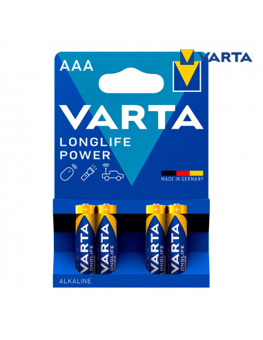 S.of.pile varta alcalin high energy aaa - lr03 2 tiras (10 emballages 4 unit) ø10,5x44,5mm