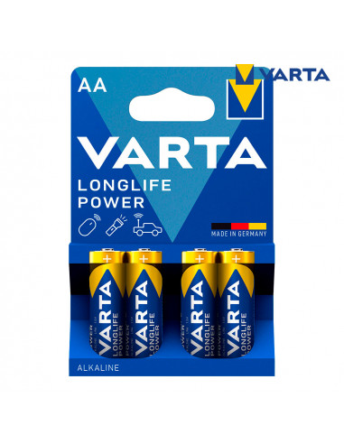 S.of.pile varta alcalin high energy aa - lr06 2 tiras (10 emballages 4 unit) ø14,5x50,5mm