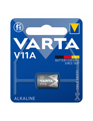 Pile varta alkalin v11a 6v (emballage 1 unit) ø10,22x16,5mm