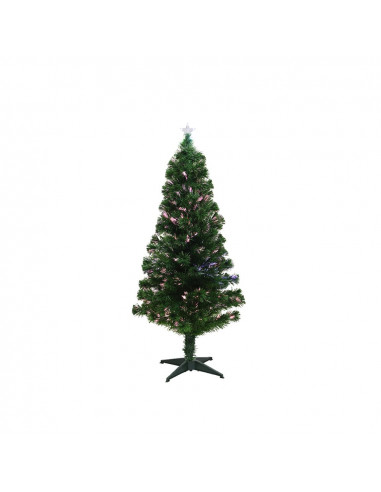 Sapin de nöel fibre optique 120cm 20 leds