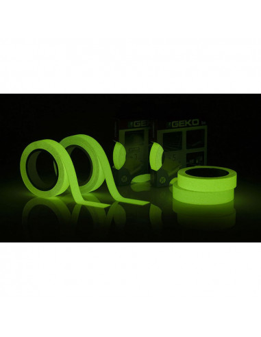 Bandes phosphorescent adehsives anti glisse 25x3m