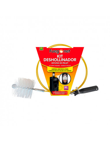 Kit ramoneur radiateur de pellets ø80mm 3m fuegonet masso