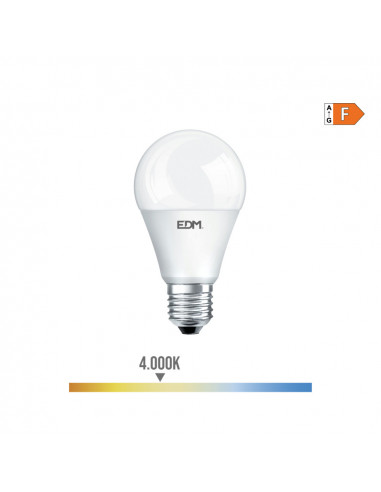 Ampoule led standard e27 12w 1154lm 4000k lumière du jour ø5,9x11,5cm edm