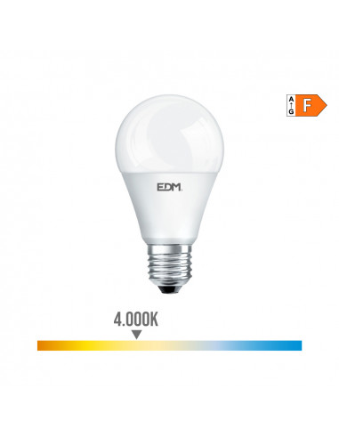 Ampoule led standard e27 7w 580lm 4000k lumière du jour ø5,9x11cm edm