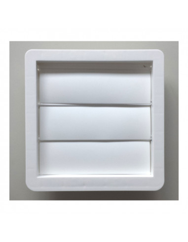 Grille de ventilation pvc tubo ø10 o 5.5x11cm avec plaques mobiles