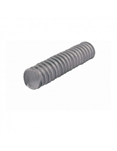 Tube flex plastique couleur grise ø12´5cm x 2.5m