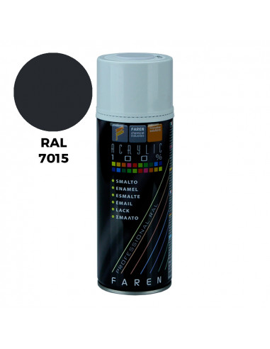 Spray ral 7015 gris ardoise 400ml.