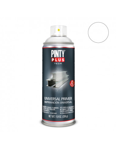 Peinture en aérosol pintyplus tech 520cc apprêt universel blanc i101
