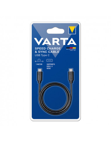 Cable chargeur varta usb type c