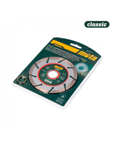 Disque diamanté multiturbo de 115mm sl115 mota