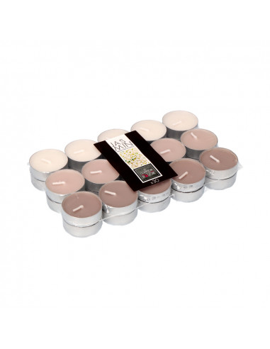Pack de 30 bougies parfumées, jasmin.