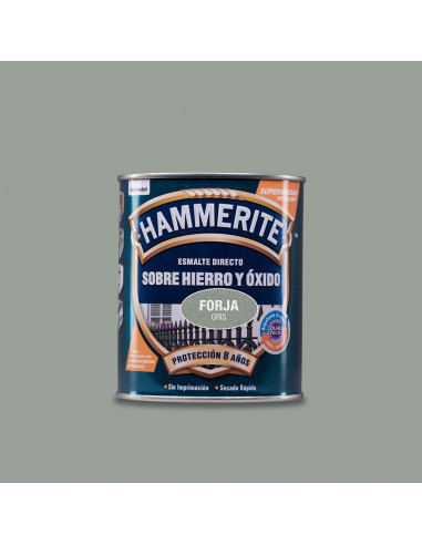 Hammerite vernis metallique forge gris 0.750l 5093227