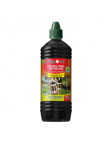 Liquide pour torches citronelle 1l - fuegonet 231558 massó