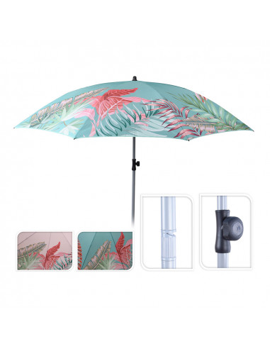 Parasol réglable ø200cm modèle animalier couleurs assorties