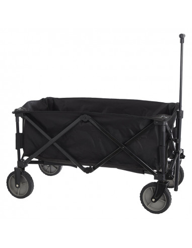 Chariot de plage pliant 79x107x54cm couleur gris