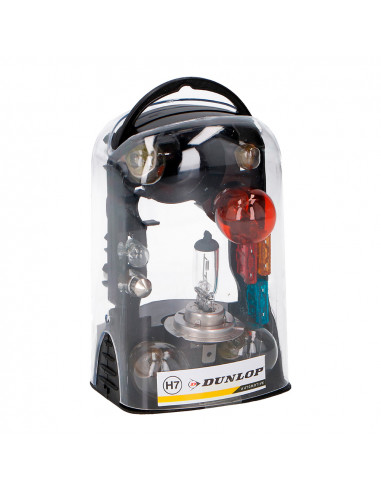 Set 11 ampoules divers h7 voiture dunlop