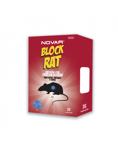 Novar block rat brodifacoum 300g