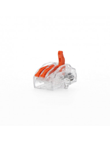Raccord électrique 3 entrées de 0,75a 2,5mm emballée (5 unit.)