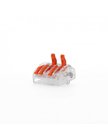 Raccord électrique 5 entrées de 0,75a 2,5mm emballée (5 unit.)