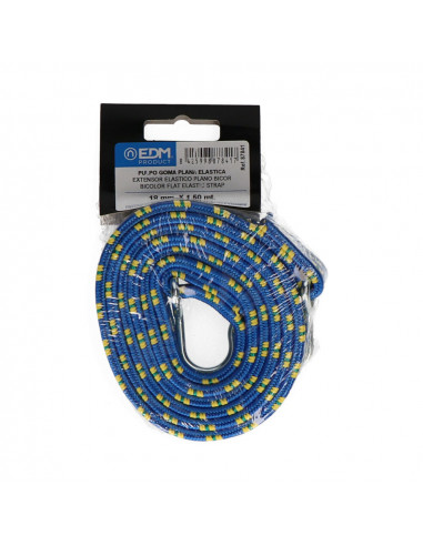 Sangle élastique plate bicolore 1.50mts.