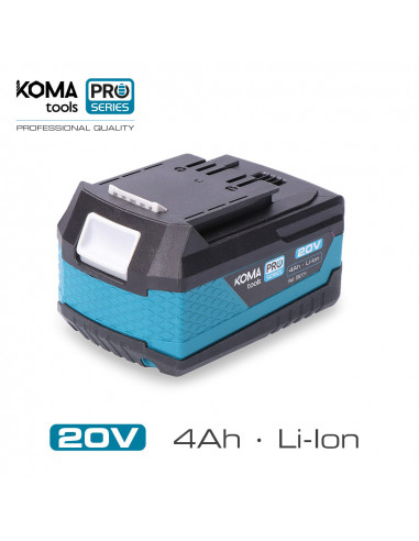 Baterrie lithium 20v 4.0ah koma tools pro series battery