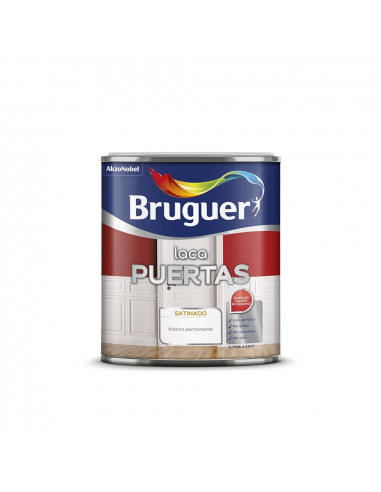 Laque portes blanc permanent 0.75l - 5297934 bruguer.
