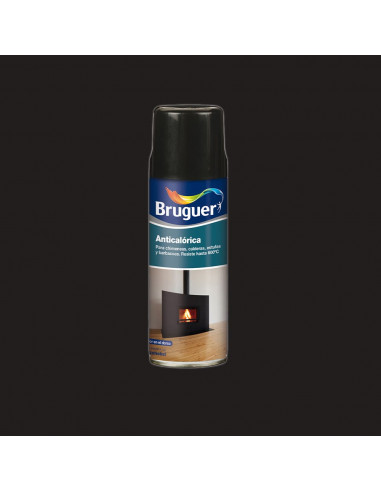 Spray résistant à la chaleur - couleur noir - 0.4l 5197994 bruguer