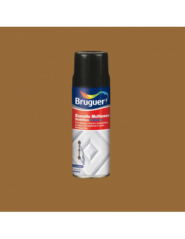 Vernis multi-usage spray brillant, chamois, 0.4l 5197980 bruguer