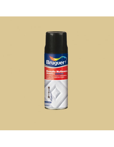 Vernis multi-usage spray brillant, ivoire, 0.4l 5197979 bruguer